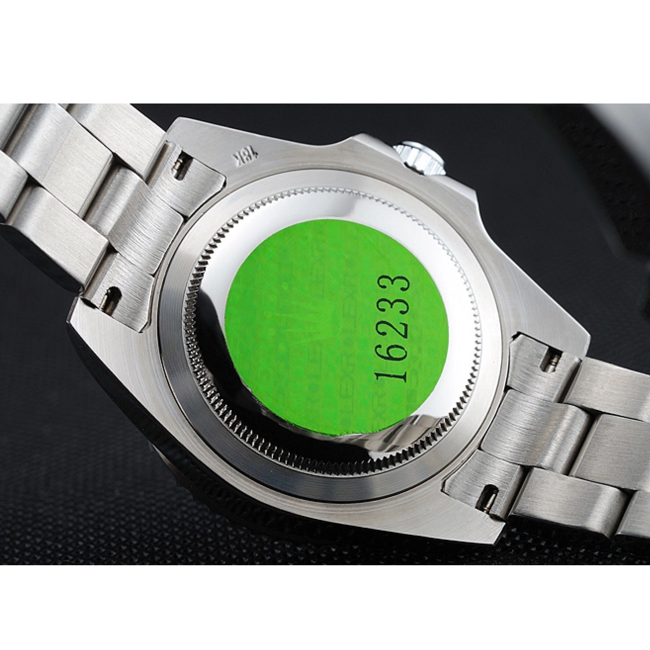 Aaa replica watch Submariner 1454151 Dial Steel Bracelet Stainless Green Rolex 0511